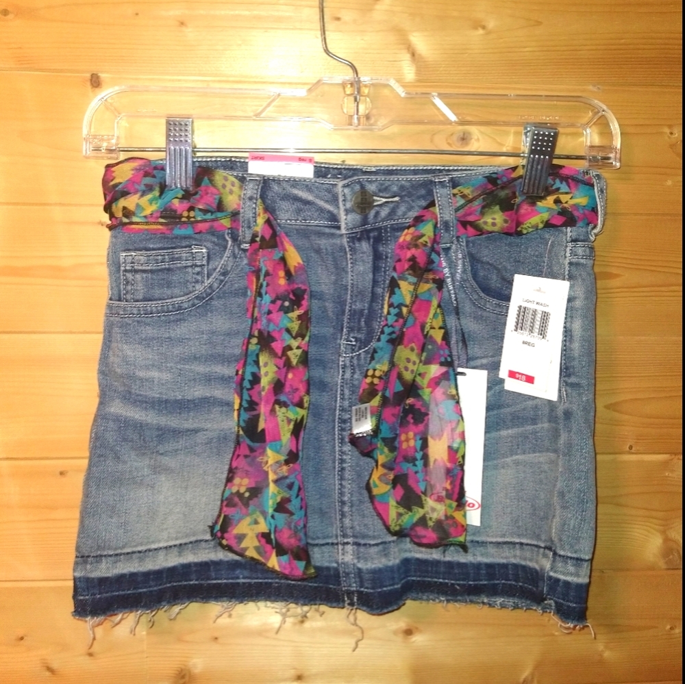 Girls denim shirt, new with tags.